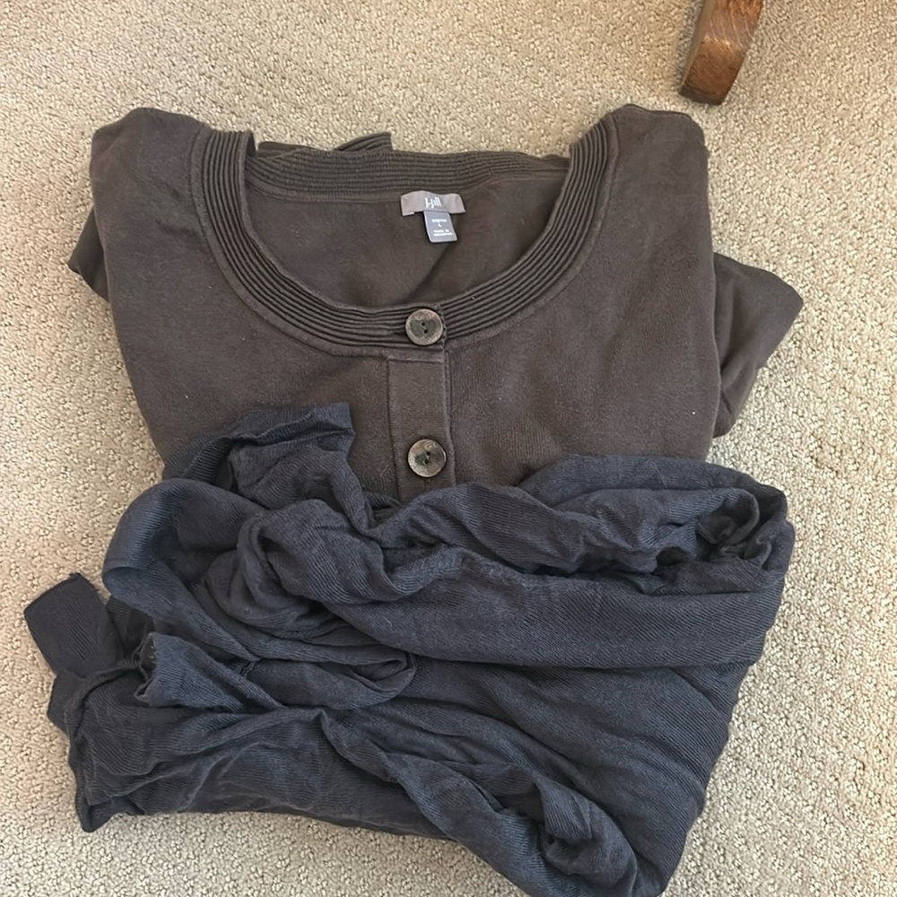 Lot of Two Large Sweaters.